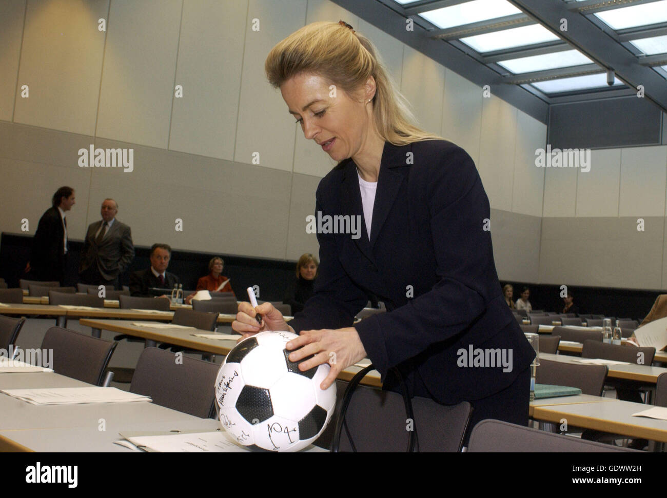 Ursula von der Leyen. Banque D'Images