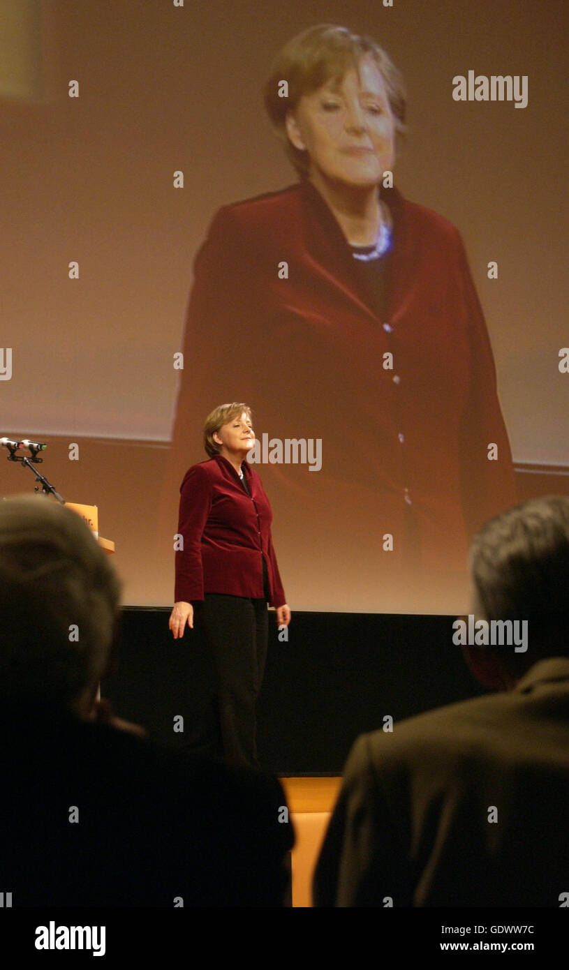 Angela Merkel Banque D'Images