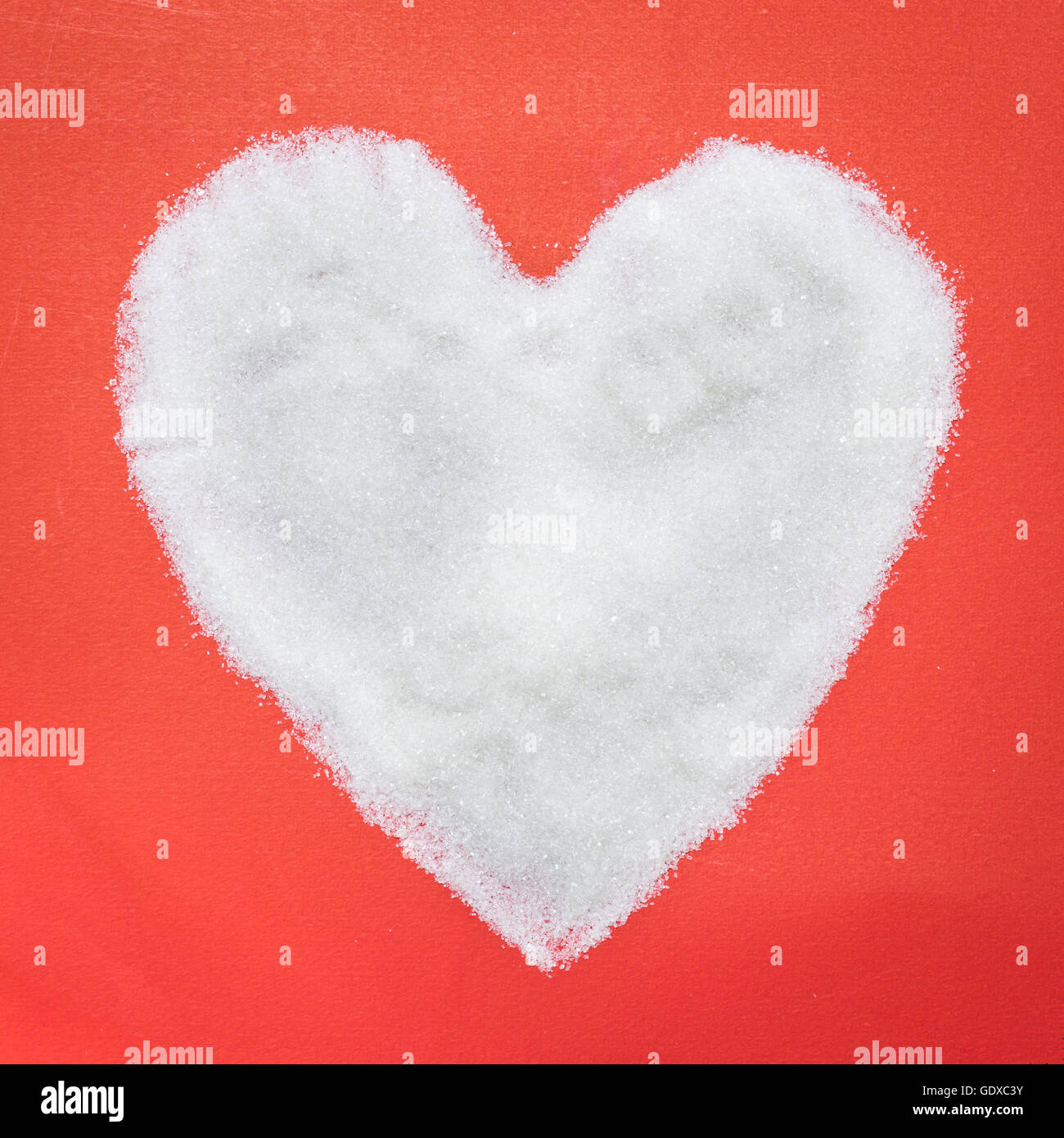 Coeur de sucre, Valentine Banque D'Images