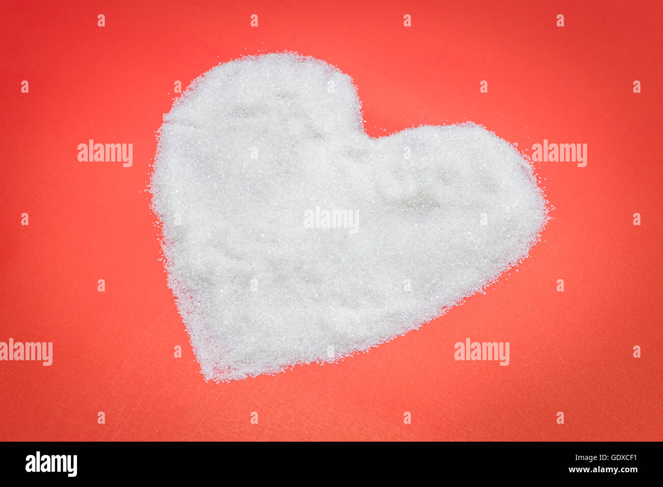 Coeur de sucre, Valentine Banque D'Images