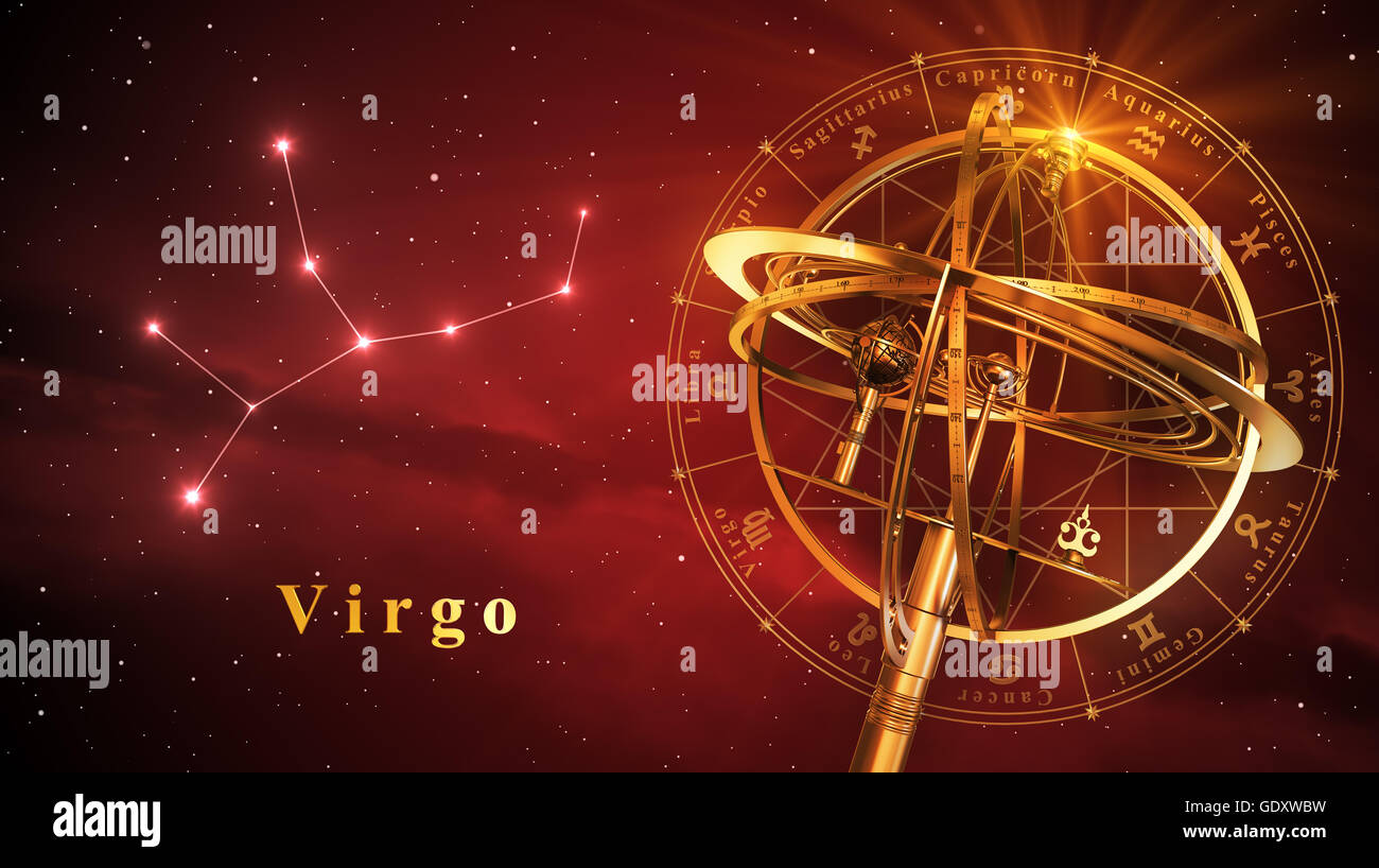 Constellation de la vierge Banque de photographies et d’images à haute — free download