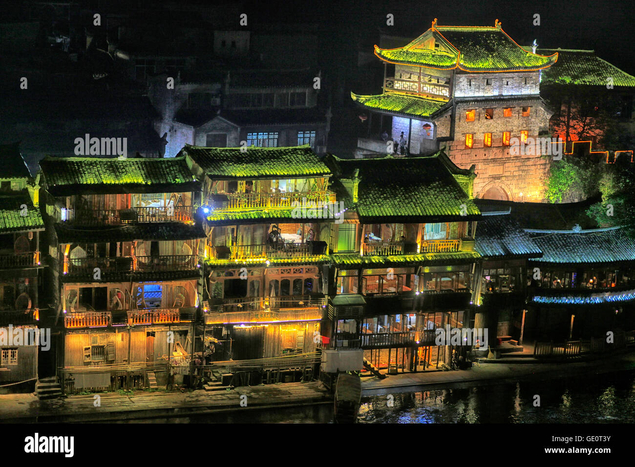 Fenghuang, Chine Banque D'Images