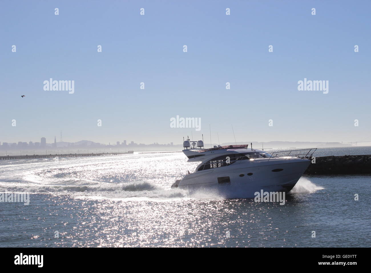 Berkley océan pacifique location de bateau, bateau,croisière sur la mer Banque D'Images