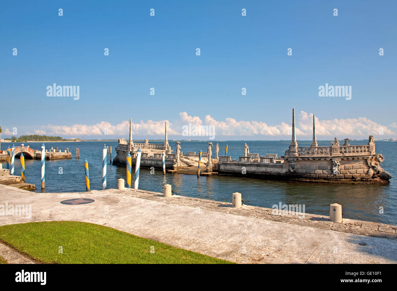 Géographie / voyages, USA, Florida, Miami, la Villa Vizcaya, Additional-Rights Clearance-Info-Not-Available- Banque D'Images