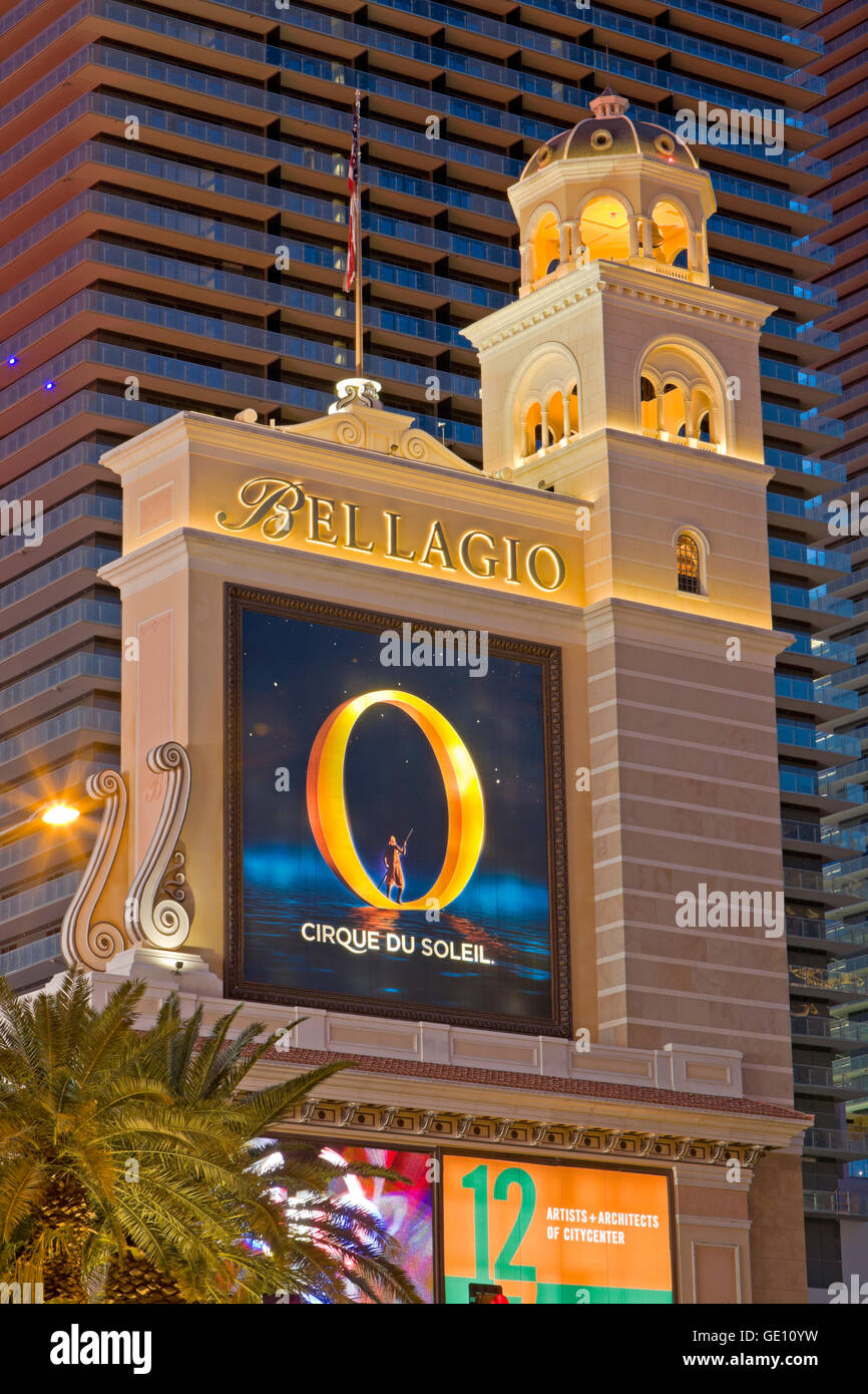 Géographie / voyages, USA, Nevada, Las Vegas, le Bellagio Hotel & Casino, utilisez-No-Exclusive Banque D'Images