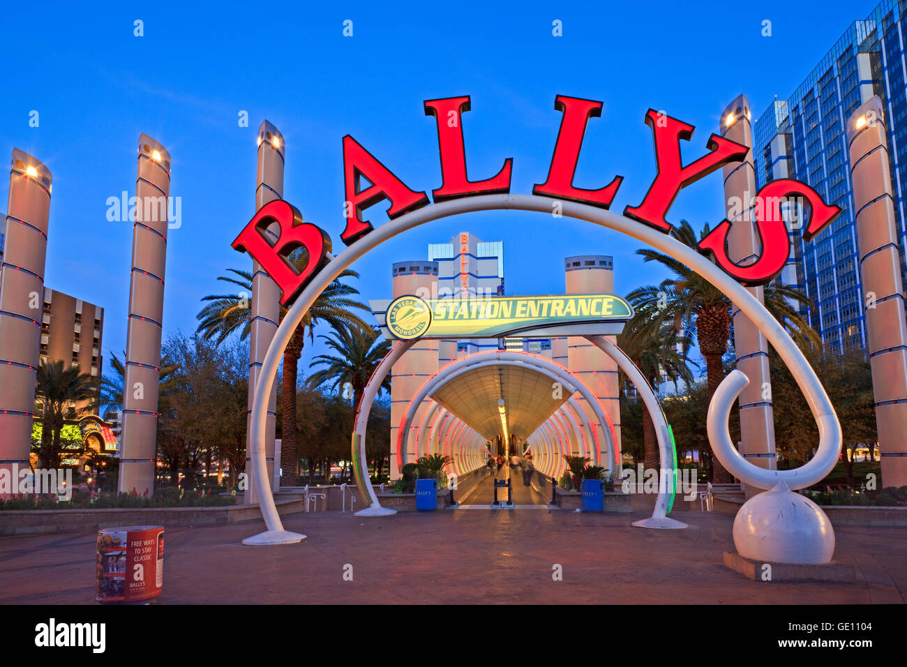 Géographie / voyages, USA, Nevada, Las Vegas, Ballys Hotel & Casino, utilisez-No-Exclusive Banque D'Images