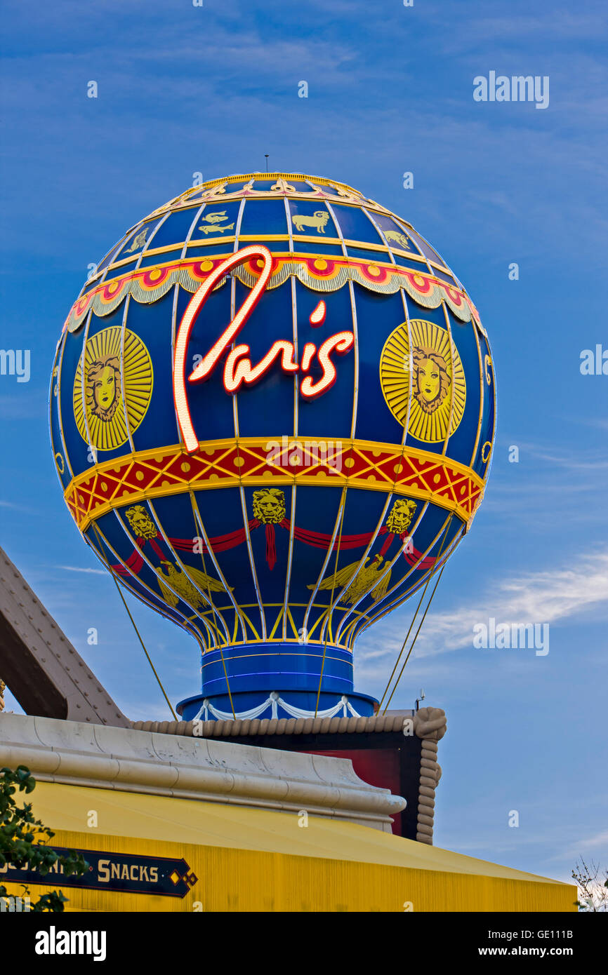 Géographie / voyages, USA, Nevada, Las Vegas, Paris Hotel & Casino, utilisez-No-Exclusive Banque D'Images