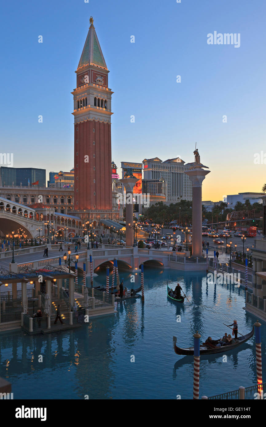 Géographie / voyages, USA, Nevada, Las Vegas, le Venetian Hotel & Casino, utilisez-No-Exclusive Banque D'Images
