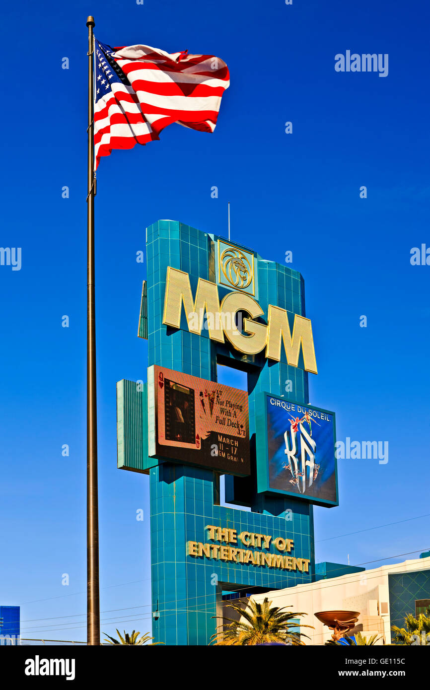 Géographie / voyages, USA, Nevada, Las Vegas, MGM Hotel & Casino, utilisez-No-Exclusive Banque D'Images