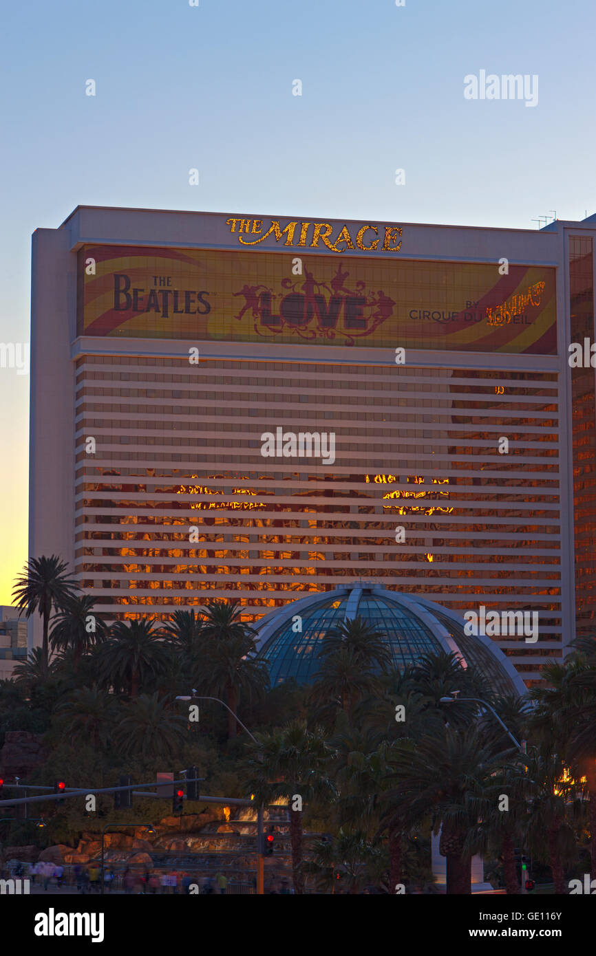 Géographie / voyages, USA, Nevada, Las Vegas, le Mirage Hotel & Casino, utilisez-No-Exclusive Banque D'Images