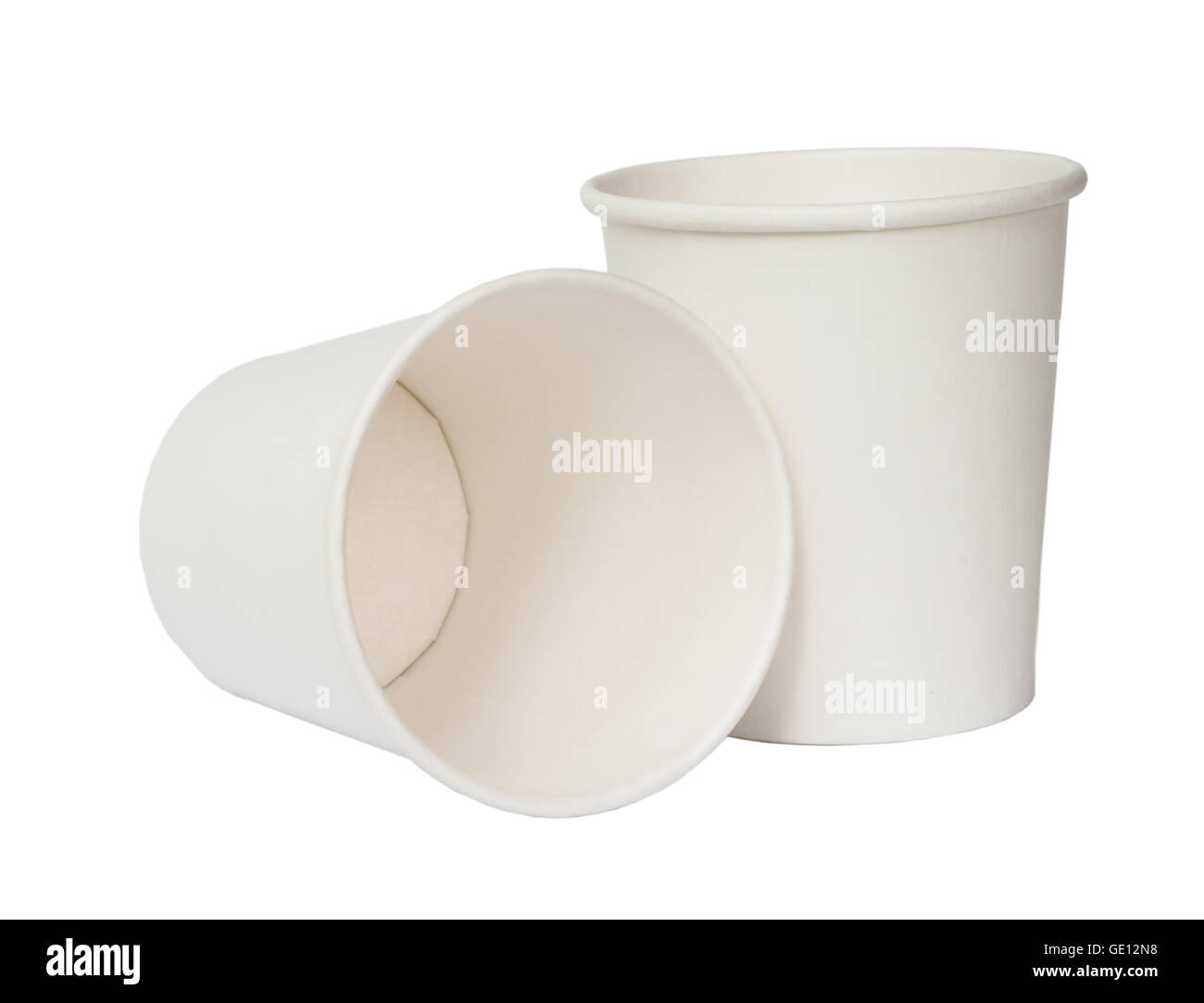 Boire chaud Café Tasse de papier. Banque D'Images