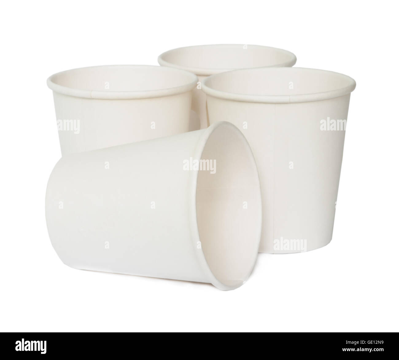 Boire chaud Café Tasse de papier. Banque D'Images