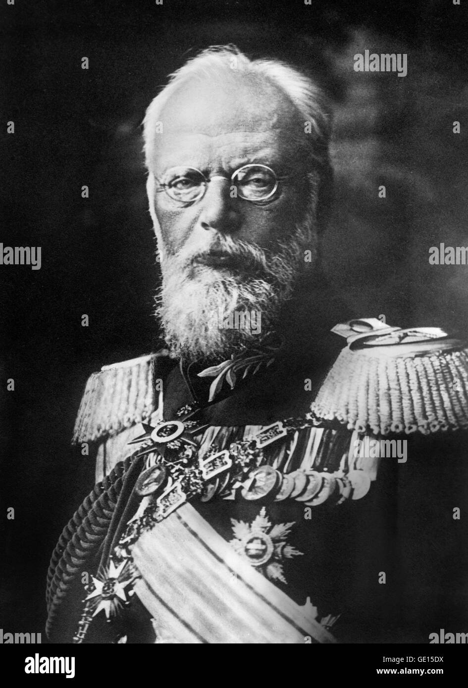 Louis III de Bavière. Portrait du Roi Louis III (1845-1921) qui fut le dernier roi de Bavière, régnant de 1913 à 1918. Photo non datée de Bain News Service. Banque D'Images