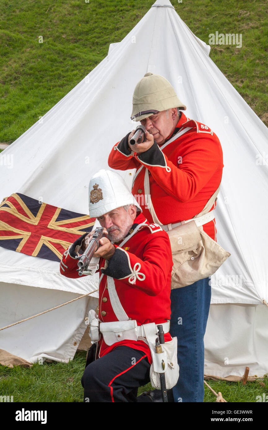 british-army-uniforms-late-19th-century-banque-de-photographies-et-d