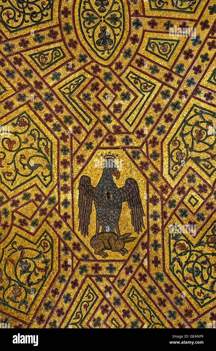 Italie Sicile Palerme Palais Royal Norman Palace Roi Roger's room