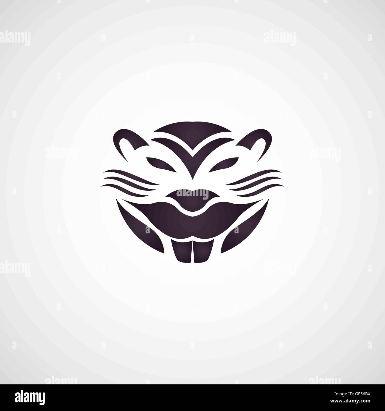 Logo de castor Banque d'images vectorielles - Alamy