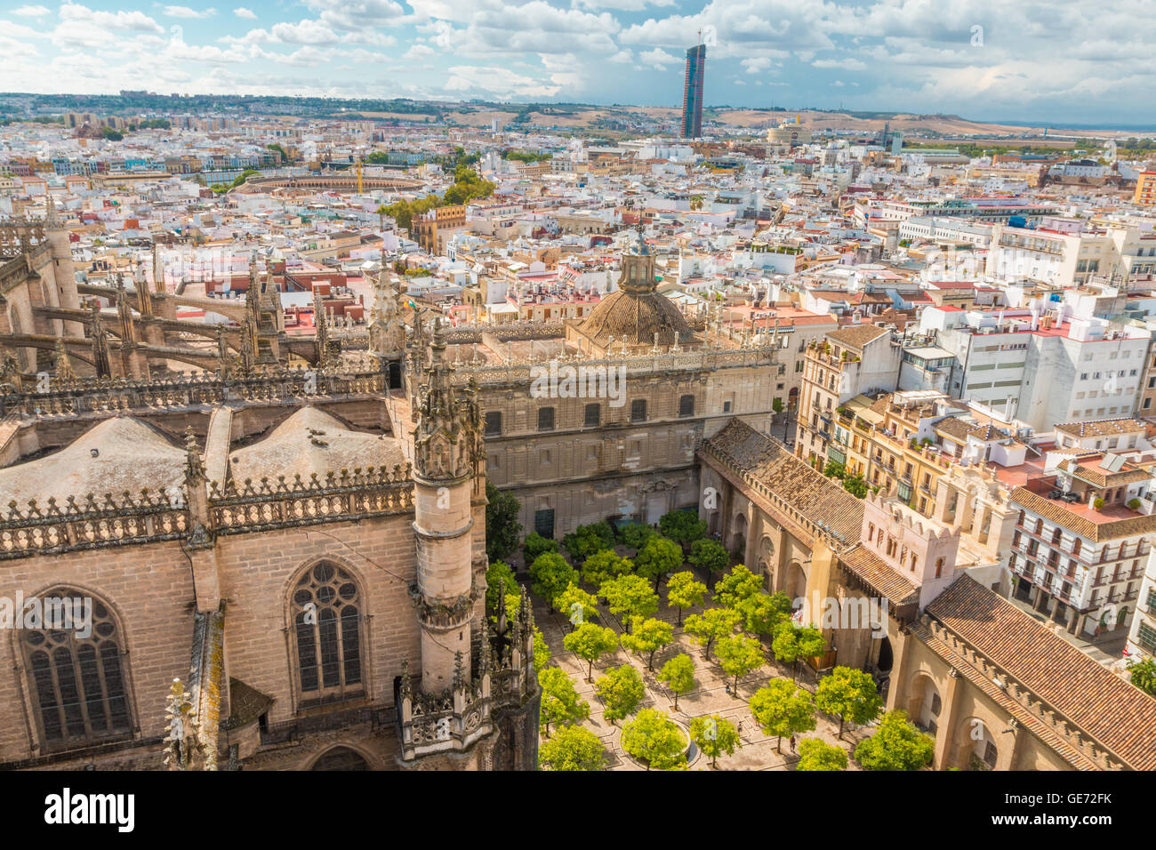 Ville de Séville, dans le sud de l'Espagne Banque D'Images
