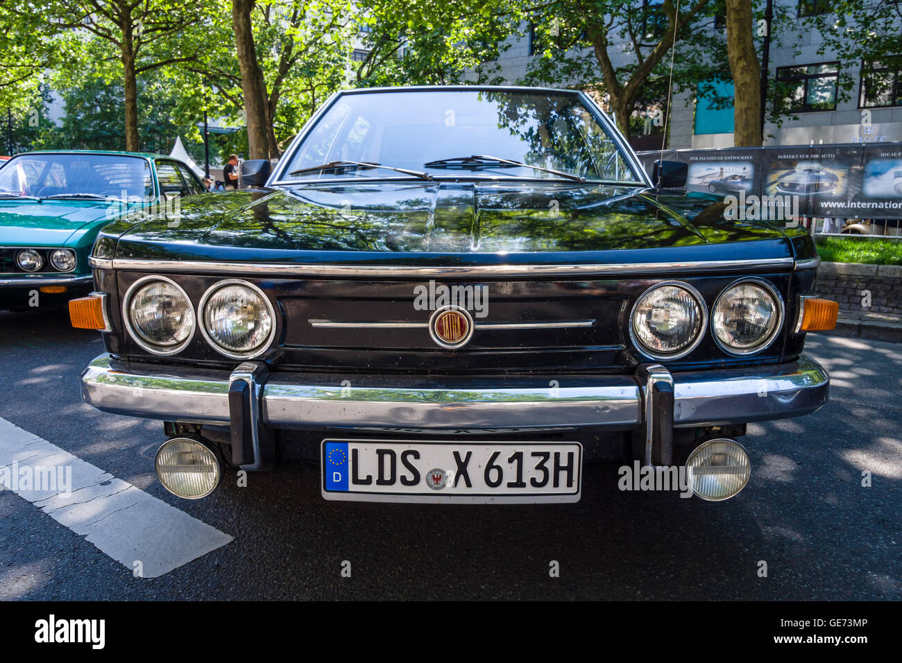 BERLIN - Juin 05, 2016 : voiture de luxe pleine grandeur 613 Tatra. Les Classic Days Berlin 2016. Banque D'Images
