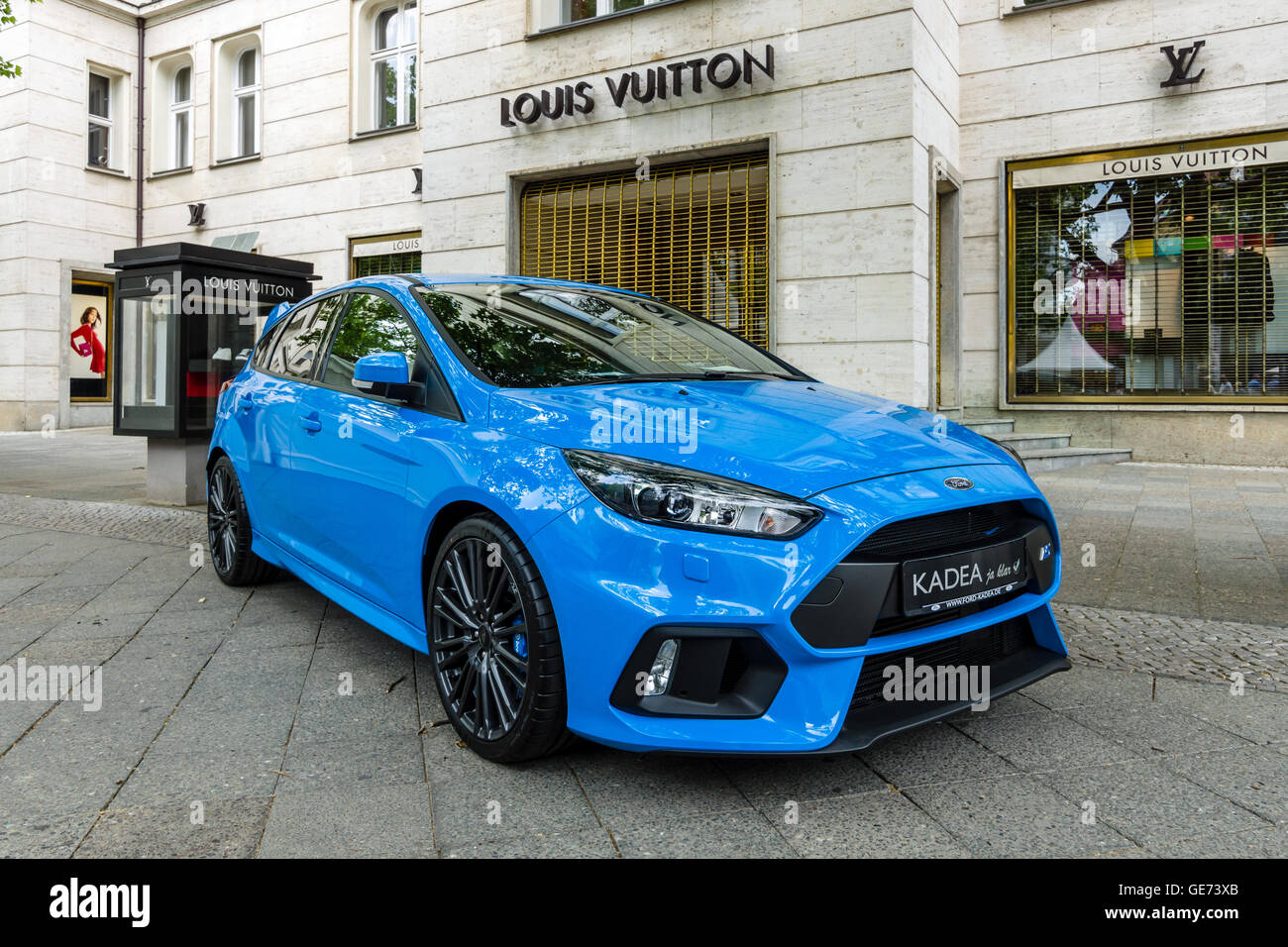 BERLIN - Juin 05, 2016 : voiture compacte Ford Focus RS (troisième génération). Les Classic Days Berlin 2016. Banque D'Images