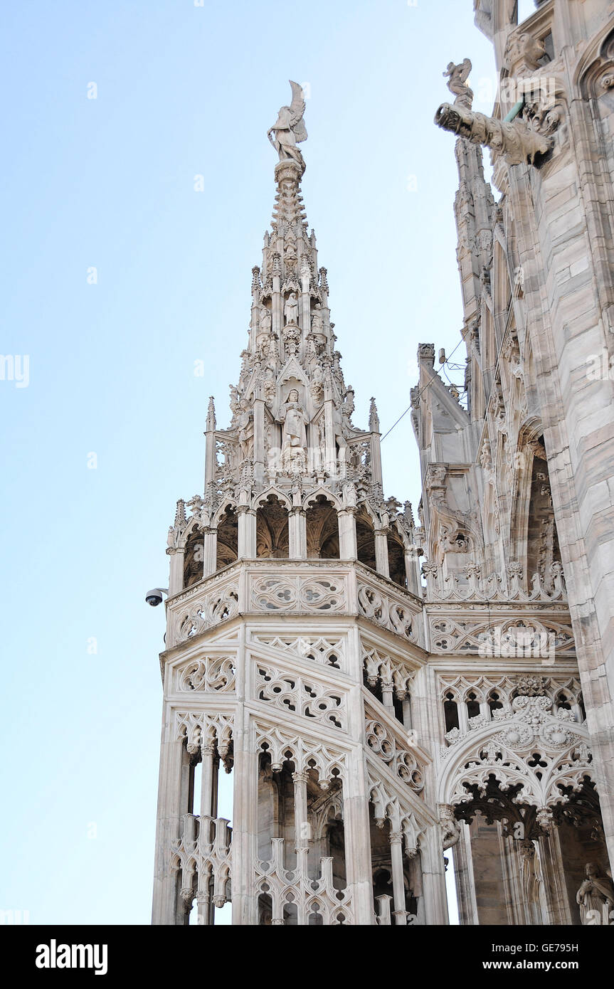 Milano, Milan, Cathédrale, église, Dome Banque D'Images