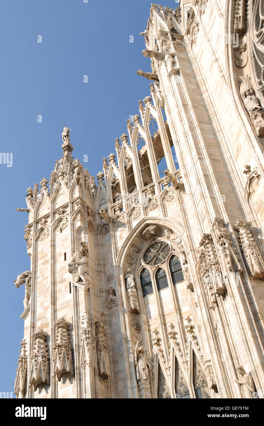 Milano, Milan, Cathédrale, église, Dome Banque D'Images