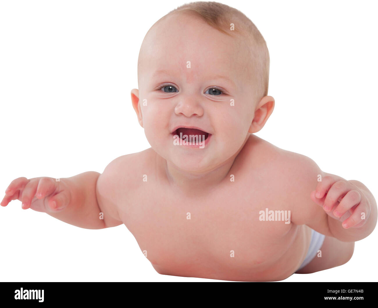 Une photo de cute baby boy smiling Portrait d