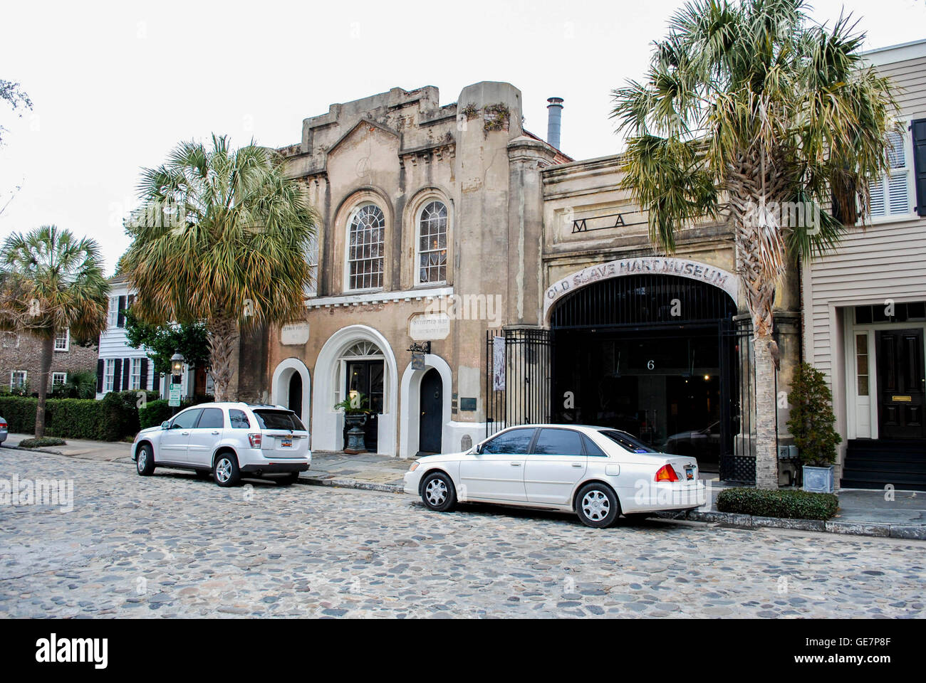 Le vieil esclave Mart à 6 Chalmers Street à Charleston, Caroline du Sud Banque D'Images