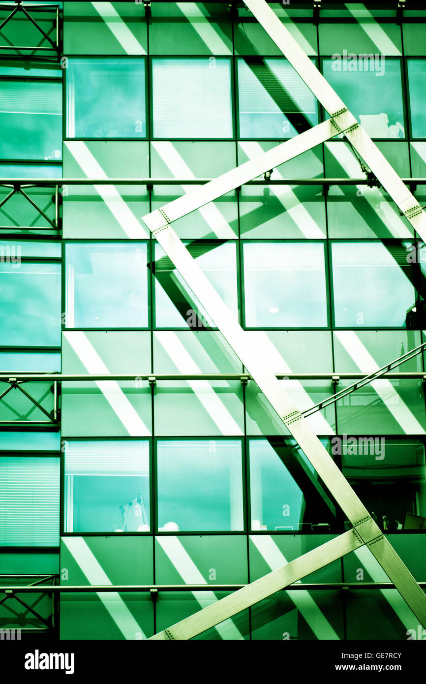 Résumé L'architecture moderne Banque D'Images