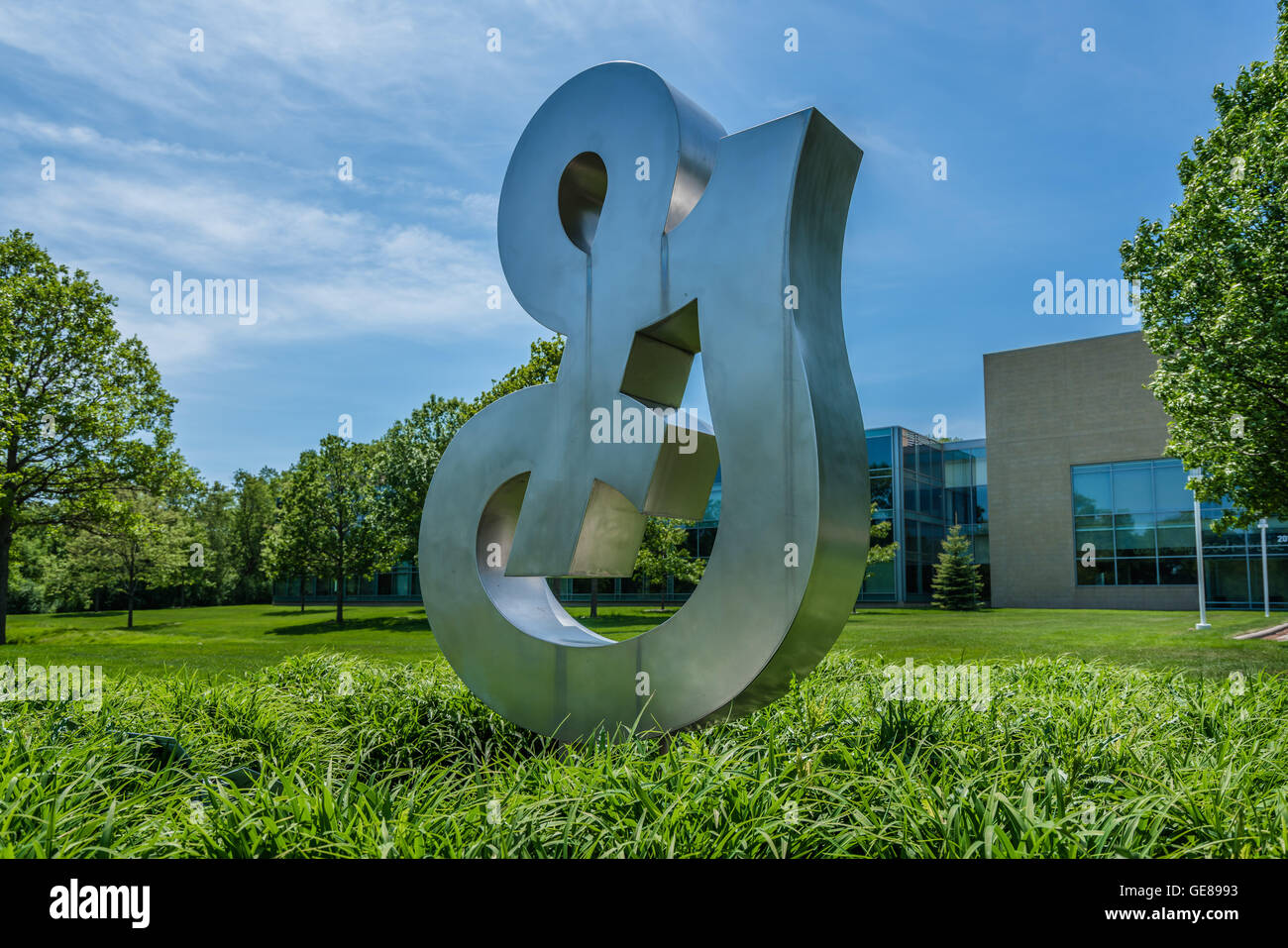 Le siège social de General Mills Sign Banque D'Images