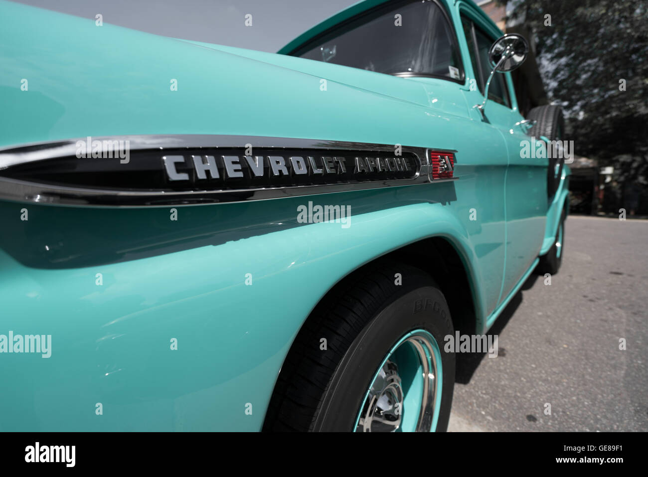 Chevrolet Chevy classique Camionnette Apache Banque D'Images