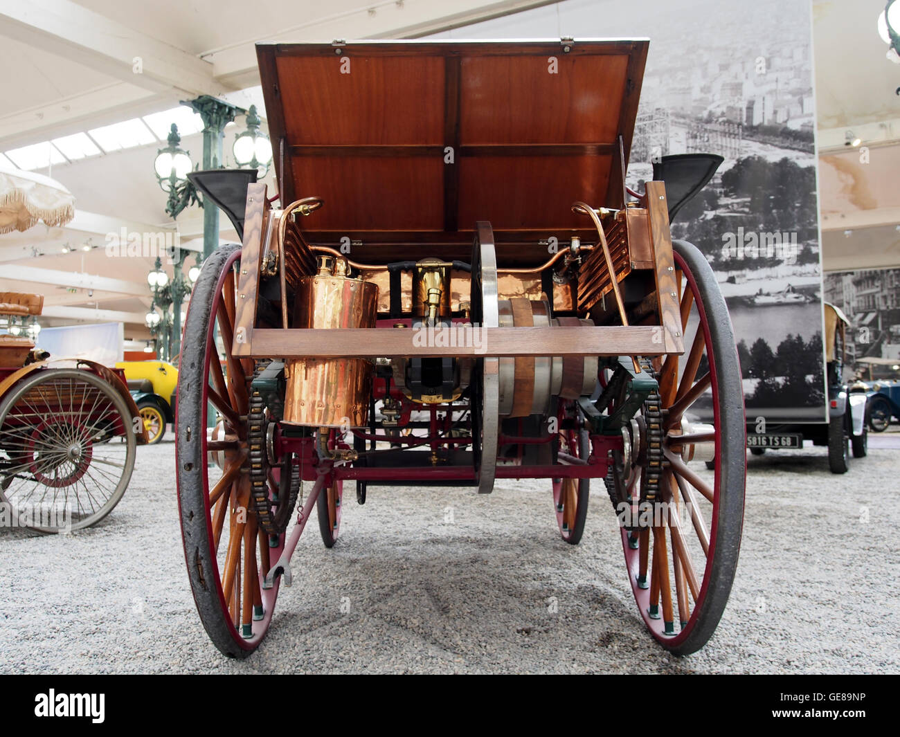 1893 Benz vis-a-vis de type Victoria, 1730cc 3cv 18kmh (inv 1501) photo 7 Banque D'Images