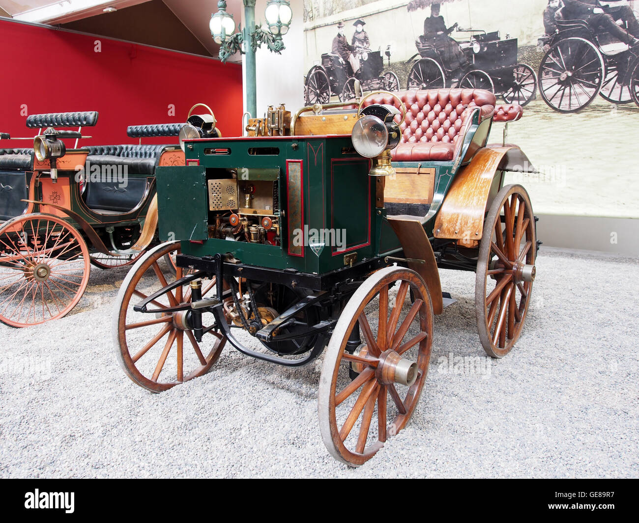 323R Rami JMK 18 France Panhard & Levassor Tonneau Ballon 1899 avec Promontoire