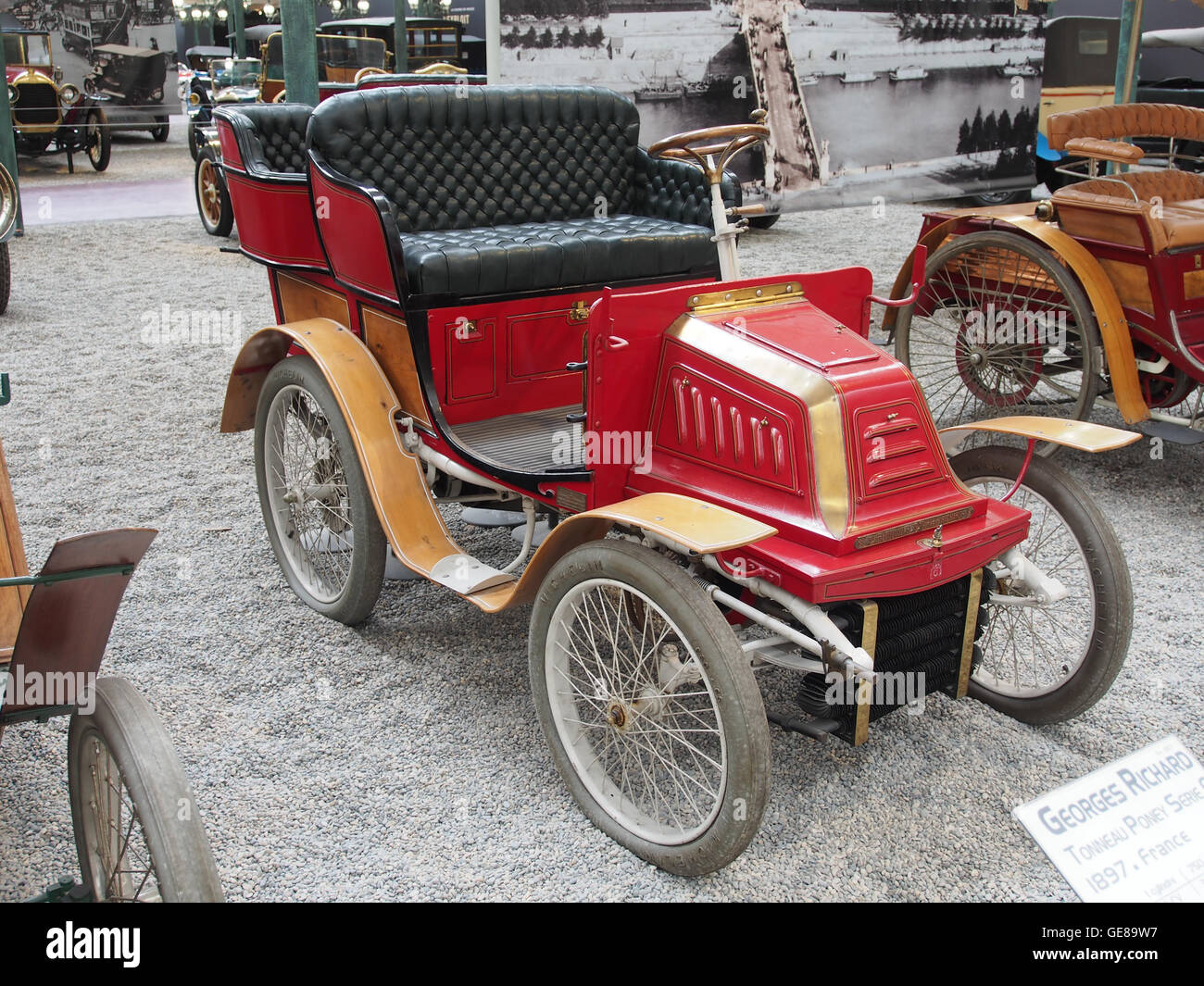 Rami JMK Georges Richard Tonneau 1902 COMPLÈTE Boîte