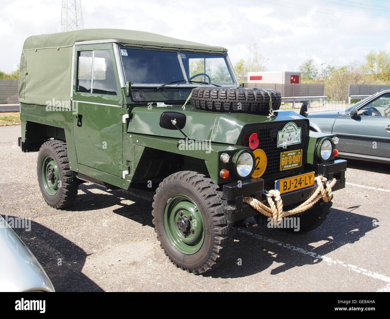 1973 Land Rover 88 pic1 Banque D'Images