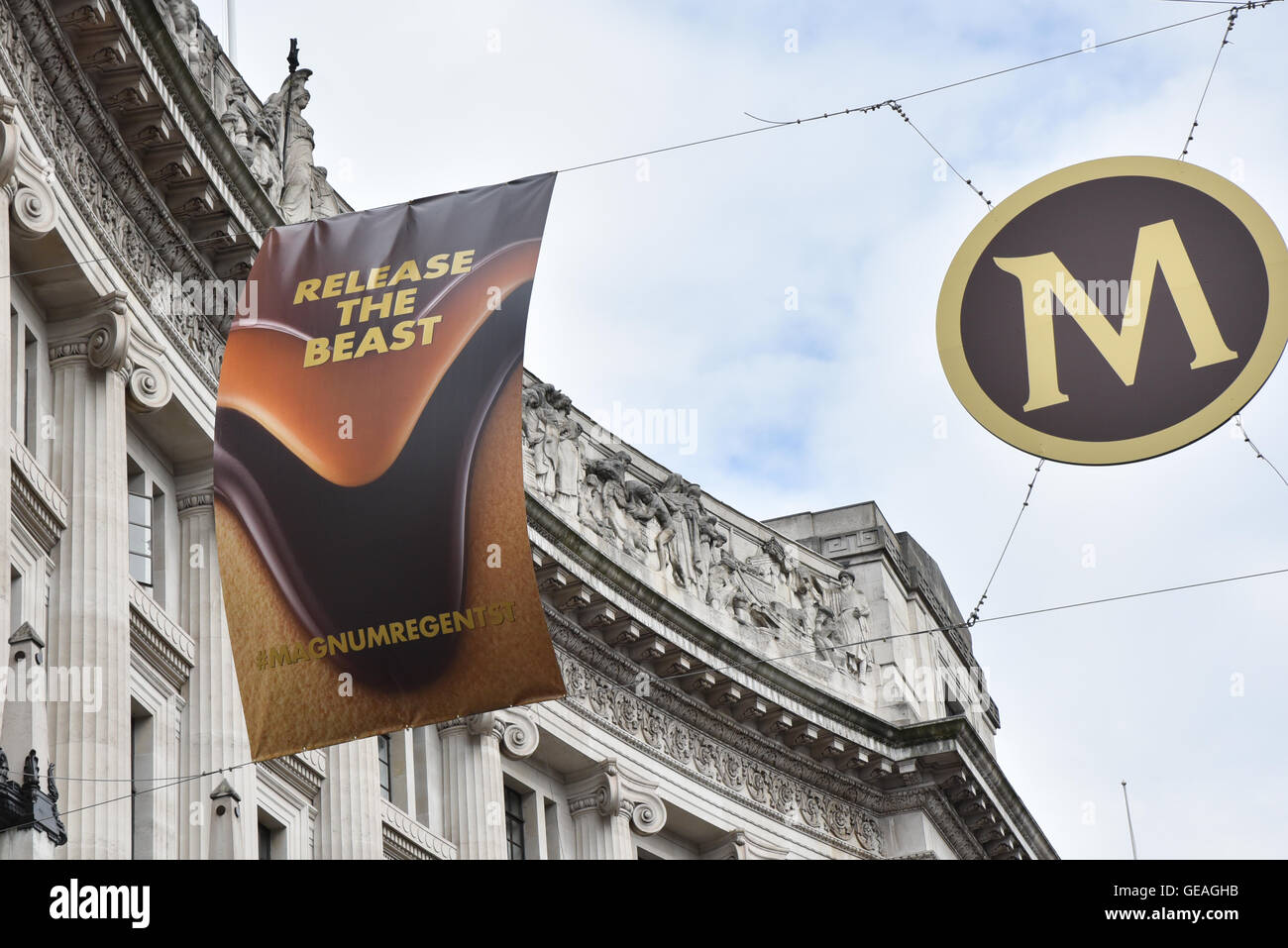 Regent Street, Londres, Royaume-Uni. 24 juillet 2016. Regent Street est fermé tous les dimanches de juillet pour l'été des rues. © Matthieu Chattle Banque D'Images