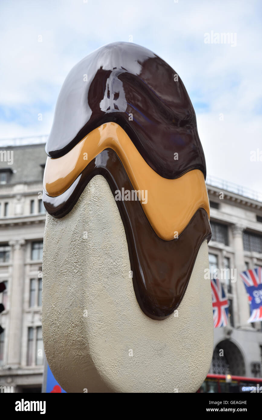 Regent Street, Londres, Royaume-Uni. 24 juillet 2016. Regent Street est fermé tous les dimanches de juillet pour l'été des rues. © Matthieu Chattle Banque D'Images