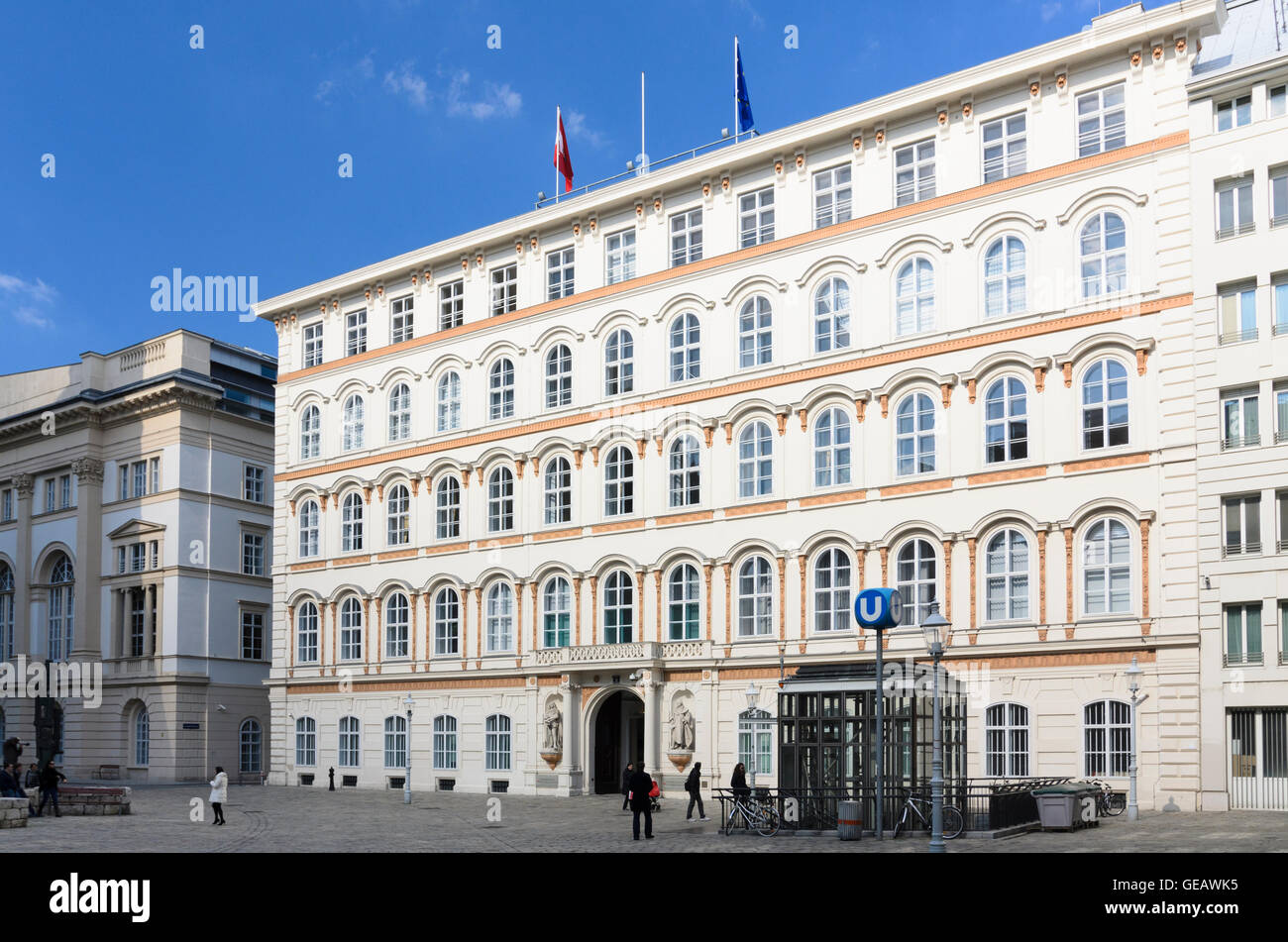 Wien, Vienne : ministère fédéral des affaires européennes et internationales du Ministère des affaires étrangères ( ), l'Autriche, Wien, 01. Banque D'Images