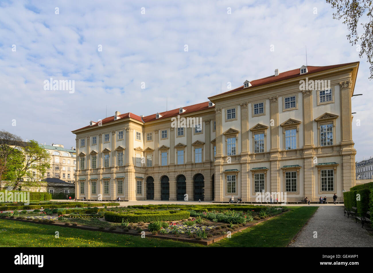 Wien, Vienne : Palais Liechtenstein ( palais d'), l'Autriche, Wien, 09. Banque D'Images