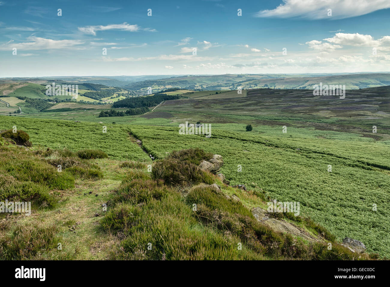 Image paysage du Peak District Banque D'Images