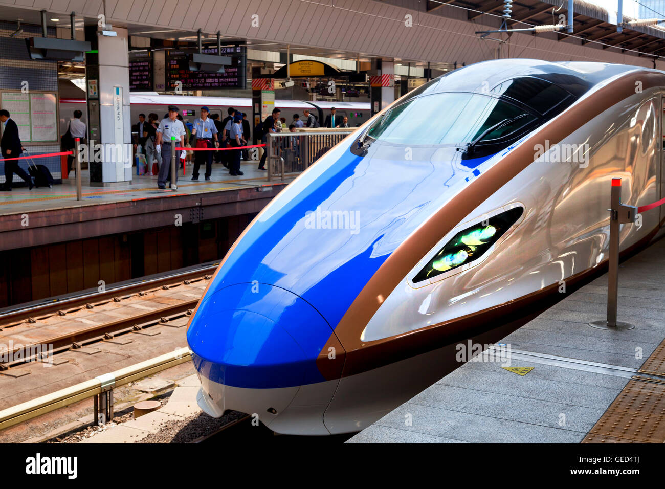 TOKYO, JAPON - 19 MAI : Main La gare de Tokyo le 19 mai 2016 à Tokyo, Japon. Banque D'Images