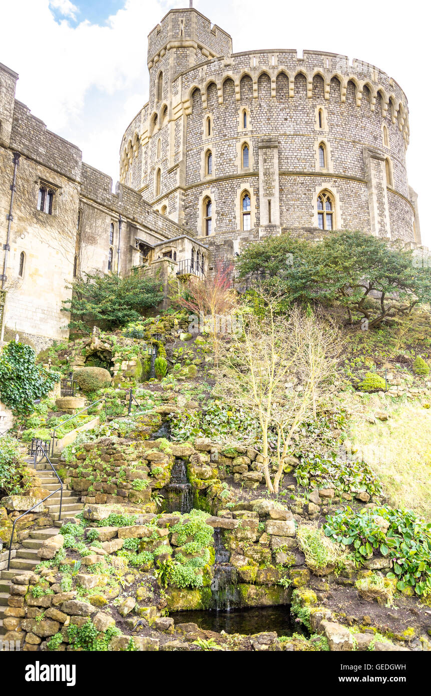 Château de Windsor, Royaume-Uni, Angleterre Banque D'Images