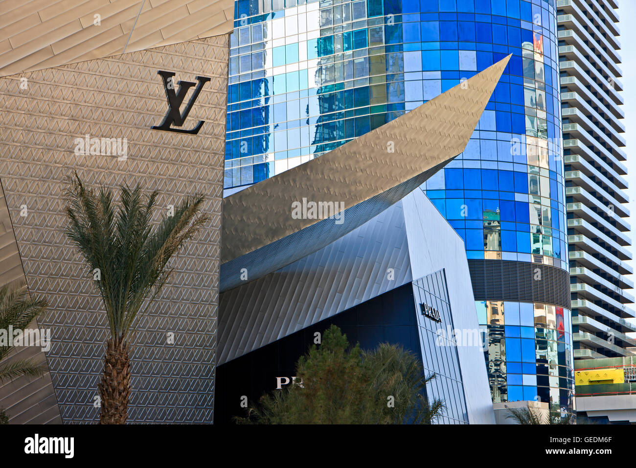 Géographie / voyages, USA, Nevada, Las Vegas, Louis Vuitton Store, utilisez-No-Exclusive Banque D'Images