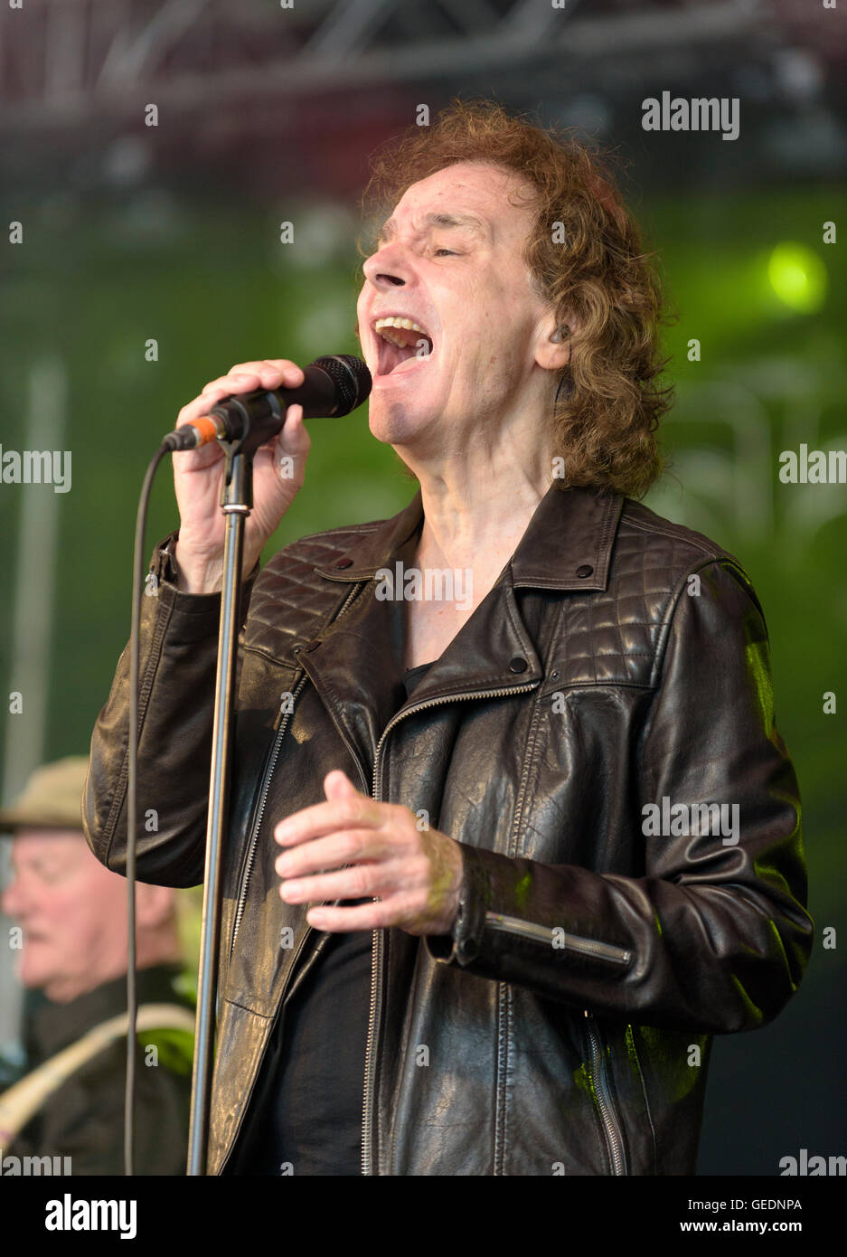Renan Luce (les zombies) à Cornbury Festival, Chadlington Estate, Oxfordshire, Angleterre, Juillet 10, 2016 Banque D'Images
