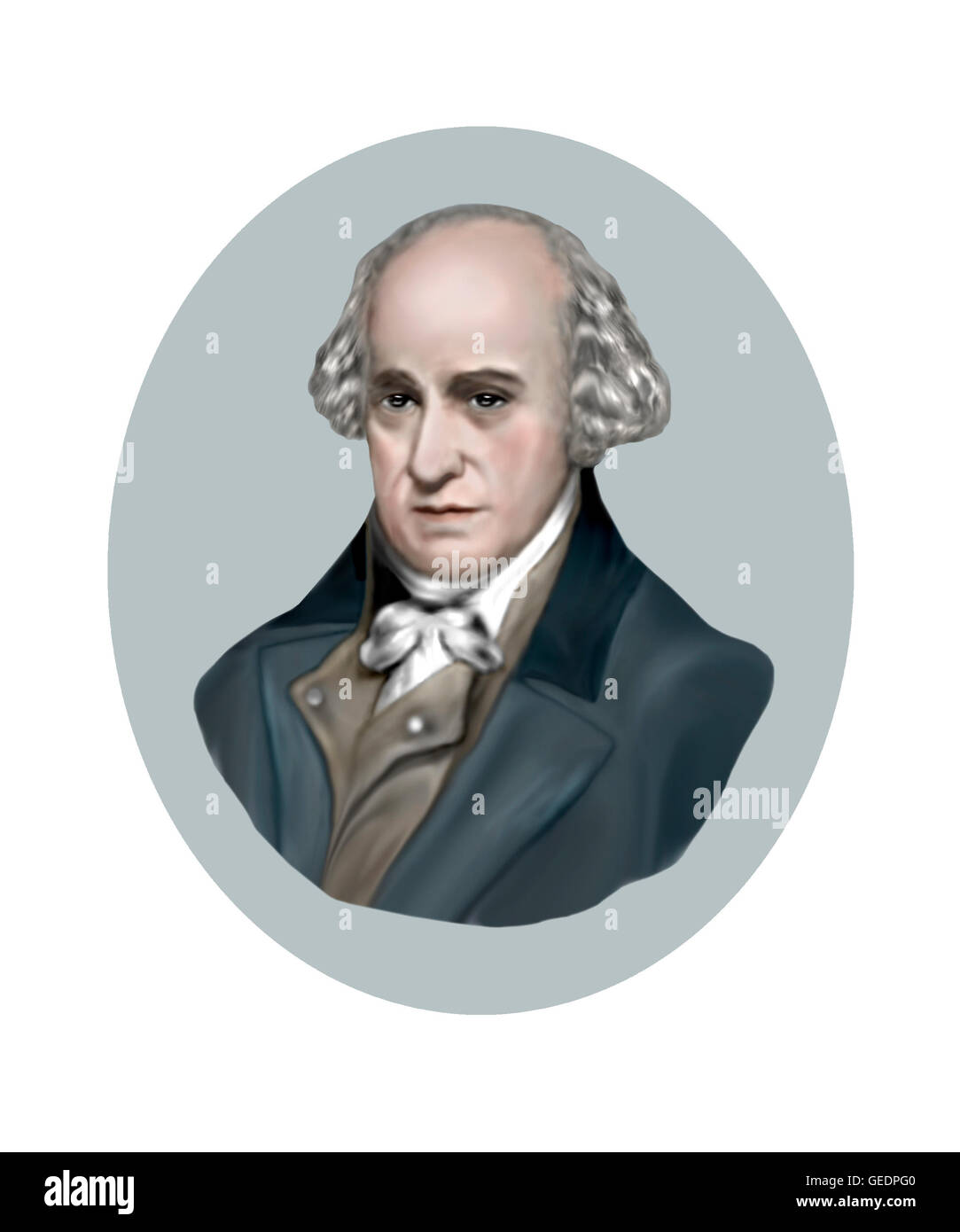James Watt, 1736-1819, ingénieur, inventeur Banque D'Images