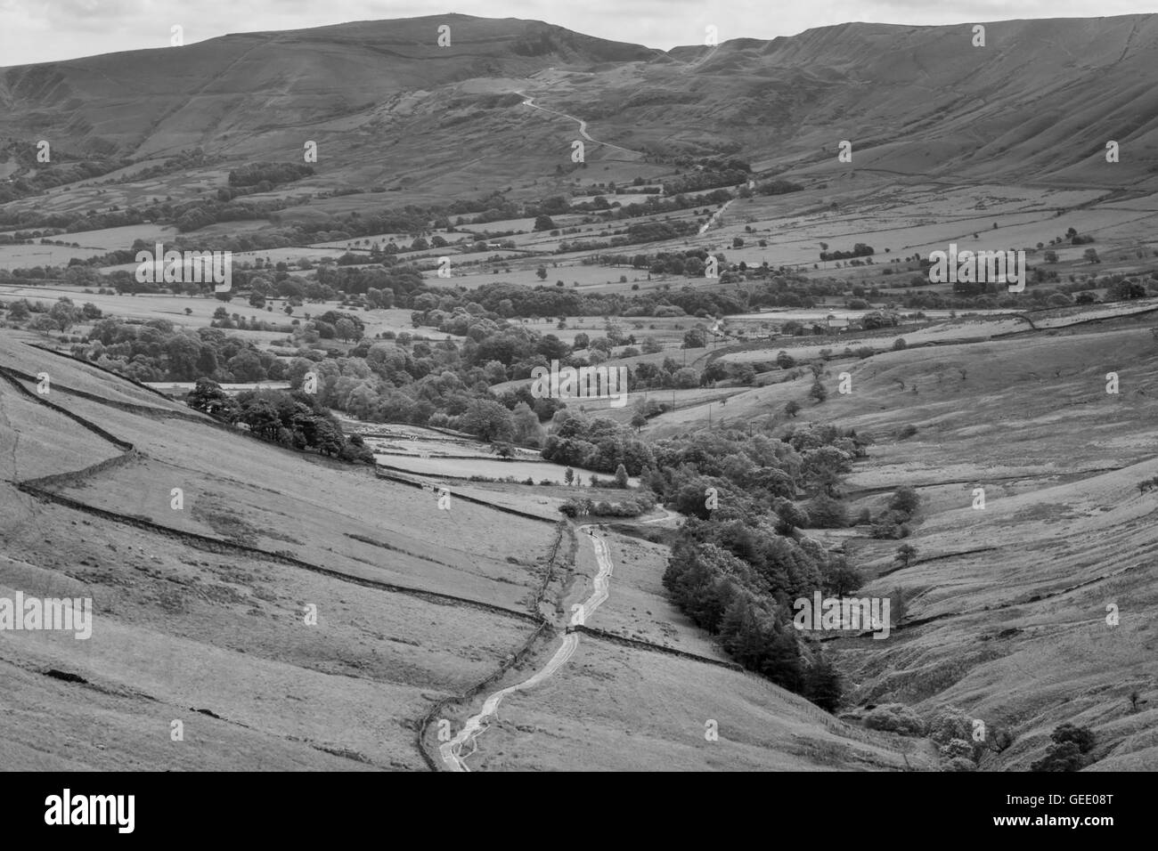Peak District ,jacobs ladder, Angleterre Banque D'Images