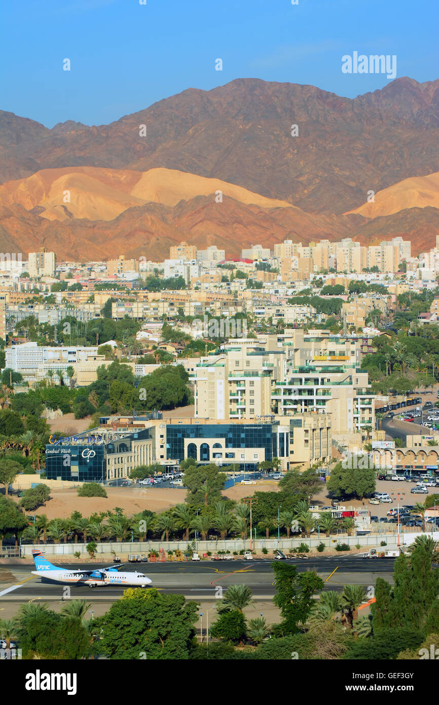 Le tourisme, la ville d'Eilat Banque D'Images