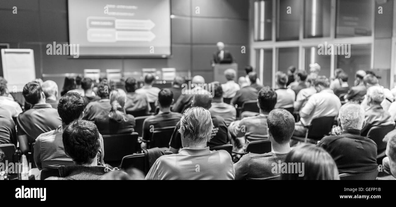 La Commission syndicale consultative auprès de l'assemblée. Banque D'Images