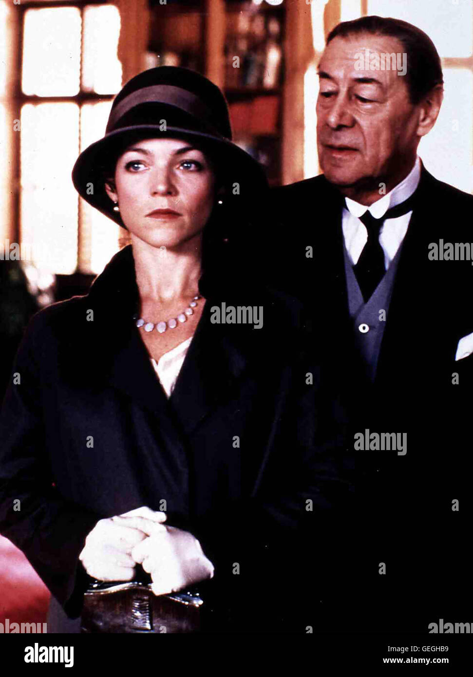 Amy Irving, Rex Harrison *** *** légende locale 1997, Anastasia, Anastasia Banque D'Images