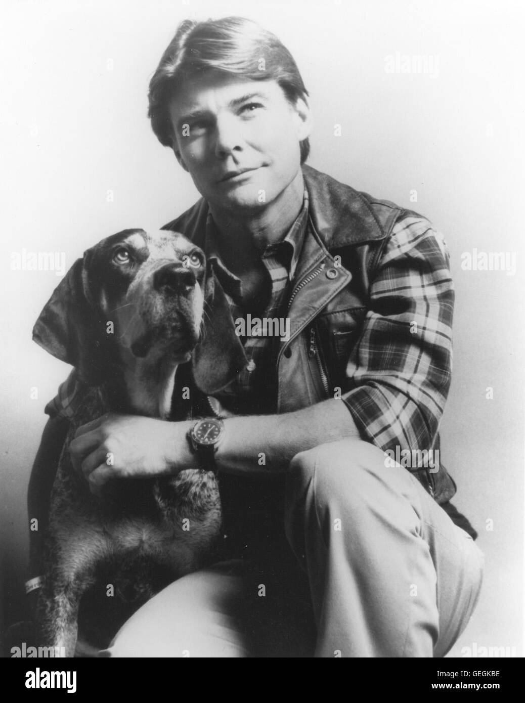 Jan-Michael Vincent (Stringfellow Hawke) chien avec nous - Série TV de ...
