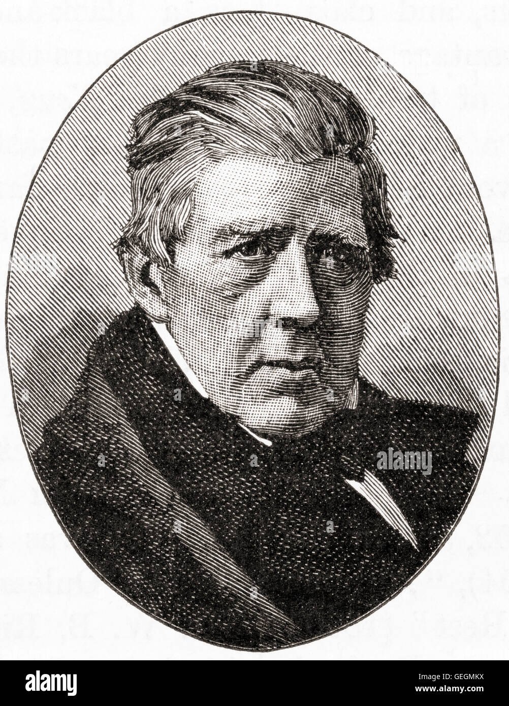 David Cox, 1783 - 1859. Peintre paysagiste anglais. Banque D'Images